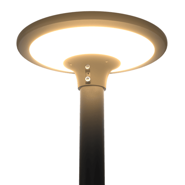 SUNLIGHT ‘SUNFLOWER’ LED 20W SOLAR GARDEN LIGHT BLACK 2300LM 2CCT IP65
