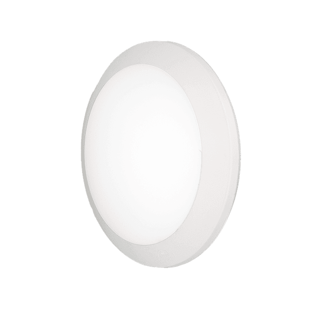 FUMAGALLI ‘UMBERTA’ 2xE27 (MAX.2x12W) CEILING OR WALL LIGHT WHITE+OPAL DIFFUSER IP66 Ø350xH94MM